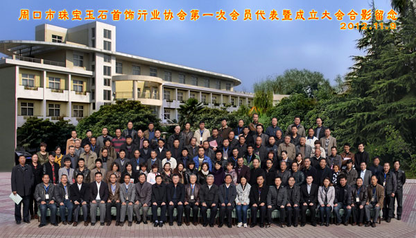 周口宝协第一次会员代表大会合影